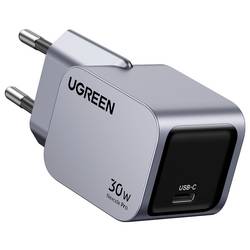 UGREEN Nexode Pro nabíjecí adaptér, USB Power Delivery (USB-PD) , GaN, Rychlonabíječka, USB-C® zásuvka, 30 W, Dodávka energie, šedá