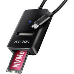 AXAGON USB 2.0 adaptér [1x USB-C® - 1x M.2 PCIe NVMe] 10 cm