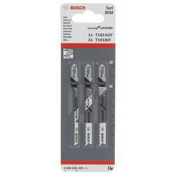 Bosch Accessories 2608636429 Sada pilových plátků do kmitacích pil, 3dílná - T 101 BIF; T 101 AOF 2 ks