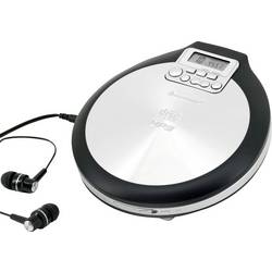 soundmaster CD9220 přenosný CD přehrávač Discman CD, CD-R, CD-RW, MP3 s USB nabíječkou černá, šedá