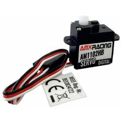 Amewi micro servo AMXRacing AM1102HB analogové servo Materiál převodovky: plast Zásuvný systém: JR