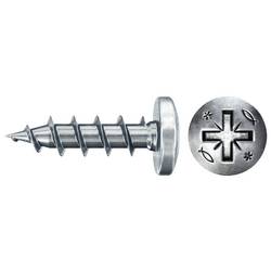 Fischer 670105 Power-Fast II šrouby do dřevotřísky 3.5 mm 20 mm křížová drážka Pozidriv ocel galvanizováno zinkem 200 ks