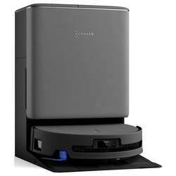 ECOVACS DEX95 robot na vysávání a vytírání podlahy, černá, ovládání aplikací, 2 nádrže na vodu