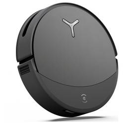 ECOVACS DEX95 robot na vysávání a vytírání podlahy, černá, ovládání aplikací, 2 nádrže na vodu