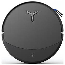 ECOVACS DEX95 robot na vysávání a vytírání podlahy, černá, ovládání aplikací, 2 nádrže na vodu