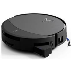 ECOVACS DEX95 robot na vysávání a vytírání podlahy, černá, ovládání aplikací, 2 nádrže na vodu