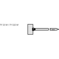 LAPP 61716080, KABELBINDER TY-RAP TY 53 M 102X2,4 NA, stahovací pásky, 500 ks