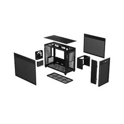 Asus Prime AP201 MicroATX mini tower PC skříň černá