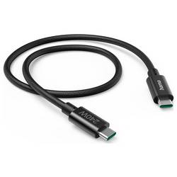 Hama Kabel USB-C USB 3.2 Gen1 USB-C ® zástrčka 1.5 m černá 00201702