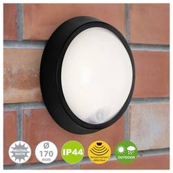 Briloner HELSINKI 3352015 venkovní nástěnné osvětlení s PIR detektorem LED LED 12 W černá