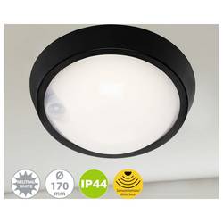 Briloner HELSINKI 3352015 venkovní nástěnné osvětlení s PIR detektorem LED LED 12 W černá