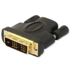 TECHly IADAP-HDMI-651 HDMI / DVI adaptér [1x HDMI zástrčka - 1x DVI zástrčka 18+1pólová] černá 0 mm