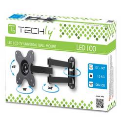 TECHly ICA-LCD-923B TV držák na zeď 33,0 cm (13) - 76,2 cm (30) naklápěcí, nakláněcí