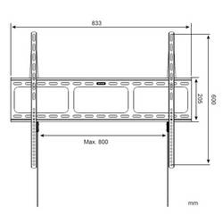 TECHly ICA-PLB-860 TV držák na zeď 106,7 cm (42) - 203,2 cm (80) pevný integrovaná vodováha