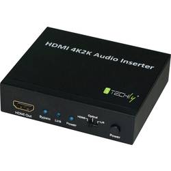TECHly AV konvertor IDATA-HDMI-AI4K [HDMI - HDMI, Toslink, jack] 1280 x 720 Pixel, 1920 x 1080 Pixel, 3840 x 2160 Pixel, 640 x 480 Pixel, 704 x 576 Pixel