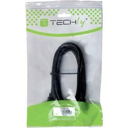 TECHly HDMI kabel USB-C ® zástrčka 7.50 m černá ICOC-HDMI-4-EXT075 Audio Return Channel HDMI kabel