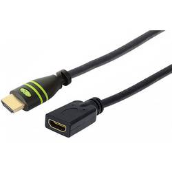 TECHly HDMI kabel Zástrčka HDMI-A 1.80 m černá ICOC-HDMI-4-EXT018 4K UHD HDMI kabel