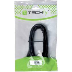 TECHly HDMI kabel Zástrčka HDMI-A 1.80 m černá ICOC-HDMI-4-EXT018 4K UHD HDMI kabel
