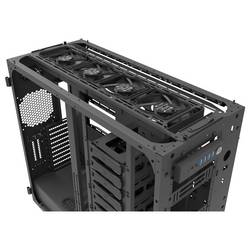Thermaltake AX700 TG Black Full Tower herní pouzdro černá