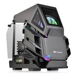Thermaltake AH T200 micro tower PC skříň černá boční okno