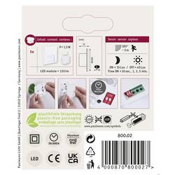 Paulmann 80002 LED Wandeinbauleuchte Tsaro eckig 80x36mm Nástěnné vestavné svítidlo, LED, 1 W, bílá (matná)