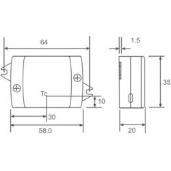 Recom Lighting RACD06-350 LED zdroj konstantního proudu 6 W 350 mA 22 V/DC Provozní napětí (max.): 264 V/AC