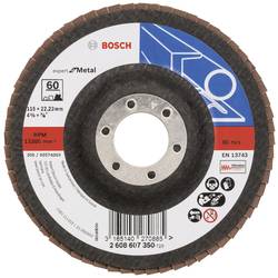 Bosch Accessories 2608607350 X551 vějířový brusný kotouč Průměr 115 mm Ø otvoru 22.33 mm Zrnitost 60 ocel 1 ks