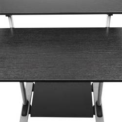 LogiLink psací stůl pro práci vsedě i ve stoje výškově nastavitelné, s kolečky Rozsah výšky: 93.8 do 1.378 m (š x h) 70 cm x 70.5 cm stříbrná BP0070 BP0070
