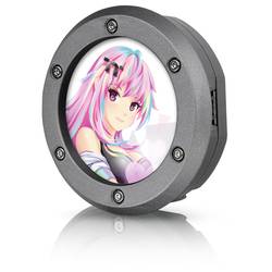 Thermaltake 2.1 inch Circle LCD Screen Kit Gray for Ceres 350MX Sada LCD panelu černá