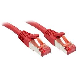 LINDY 47736 RJ45 síťové kabely, propojovací kabely CAT 6 S/FTP 5.00 m červená pozlacené kontakty 1 ks