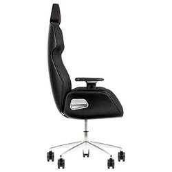Thermaltake Argent E700 Real Leather Gaming Chair with houndstooth fabric herní židle šedá, černá