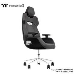 Thermaltake Argent E700 Real Leather Gaming Chair with houndstooth fabric herní židle šedá, černá