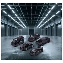 Majorette Bugatti, Lamborghini, Toyota, Land Rover Black Edition 5 Pieces Giftpack hotový model Model osobního automobilu