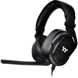 Thermaltake Argent H5 Stereo Gaming Headset Gaming Headset uzavřená (Over Ear) kabelová stereo černá regulace hlasitosti, Vypnutí zvuku mikrofonu