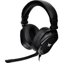 Thermaltake Argent H5 Stereo Gaming Headset Gaming Headset uzavřená (Over Ear) kabelová stereo černá regulace hlasitosti, Vypnutí zvuku mikrofonu