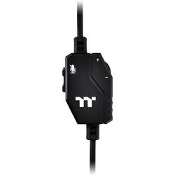 Thermaltake Argent H5 Stereo Gaming Headset Gaming Headset uzavřená (Over Ear) kabelová stereo černá regulace hlasitosti, Vypnutí zvuku mikrofonu