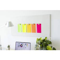 magnetoplan Neon moderační karta barevně tříděná , neonová obdélníkový 200 mm x 100 mm 250 ks