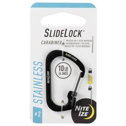 NITE Ize CSL2-01-R6 karabina SlideLock Gr. 2 44 mm x 29 mm x 2.5 mm 1 ks