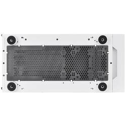 Thermaltake CA-1T9-00M6WN-01 midi tower PC skříň bílá 3 předinstalované LED ventilátory, kompatibilní s LCS, boční okno, vhodné pro vodní chlazení DIY, vhodné