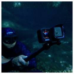GoPro MISSION 1 Sportovní outdoorová kamera 4K, 8K, Bluetooth, dotyková obrazovka, odolné proti vodě, chráněné proti stříkající vodě, odolné proti nárazům,