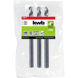 kwb 258075 HSS spirálový vrták 1 ks 7.5 mm Celková délka 109 mm M2 DIN 338 válcová stopka 1 ks
