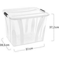 Siena HOME úložný box Anzio 55 l (š x v x h) 51 x 37.2 x 38.5 cm 1 ks