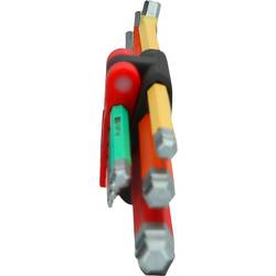 KS Tools 1514560 inbus sada klíčů 1.5 mm, 2 mm, 2.5 mm, 3 mm, 4 mm, 5 mm, 6 mm, 8 mm, 10 mm 9dílná
