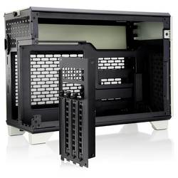Thermaltake CA-11A-00SENN-WS mini tower PC skříň Zelená (Matcha) vhodné pro vodní chlazení AIO
