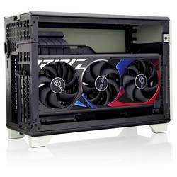 Thermaltake CA-11A-00SENN-WS mini tower PC skříň Zelená (Matcha) vhodné pro vodní chlazení AIO