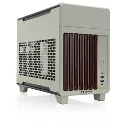 Thermaltake CA-11A-00SENN-WS mini tower PC skříň Zelená (Matcha) vhodné pro vodní chlazení AIO