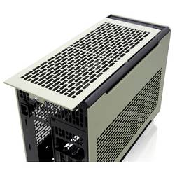 Thermaltake CA-11A-00SENN-WS mini tower PC skříň Zelená (Matcha) vhodné pro vodní chlazení AIO