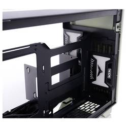 Thermaltake CA-11A-00SENN-WS mini tower PC skříň Zelená (Matcha) vhodné pro vodní chlazení AIO