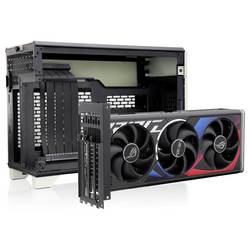 Thermaltake CA-11A-00SENN-WS mini tower PC skříň Zelená (Matcha) vhodné pro vodní chlazení AIO