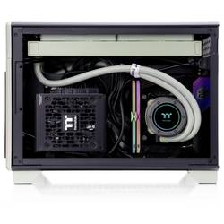 Thermaltake CA-11A-00SENN-WS mini tower PC skříň Zelená (Matcha) vhodné pro vodní chlazení AIO